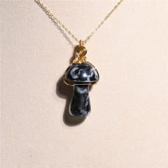 Snowflake Obsidian