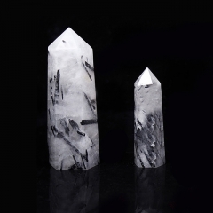 Black Rulrilated Quartz