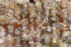 Gold Rultilated Quartz