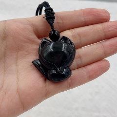 Black Obsidian 35x38mm